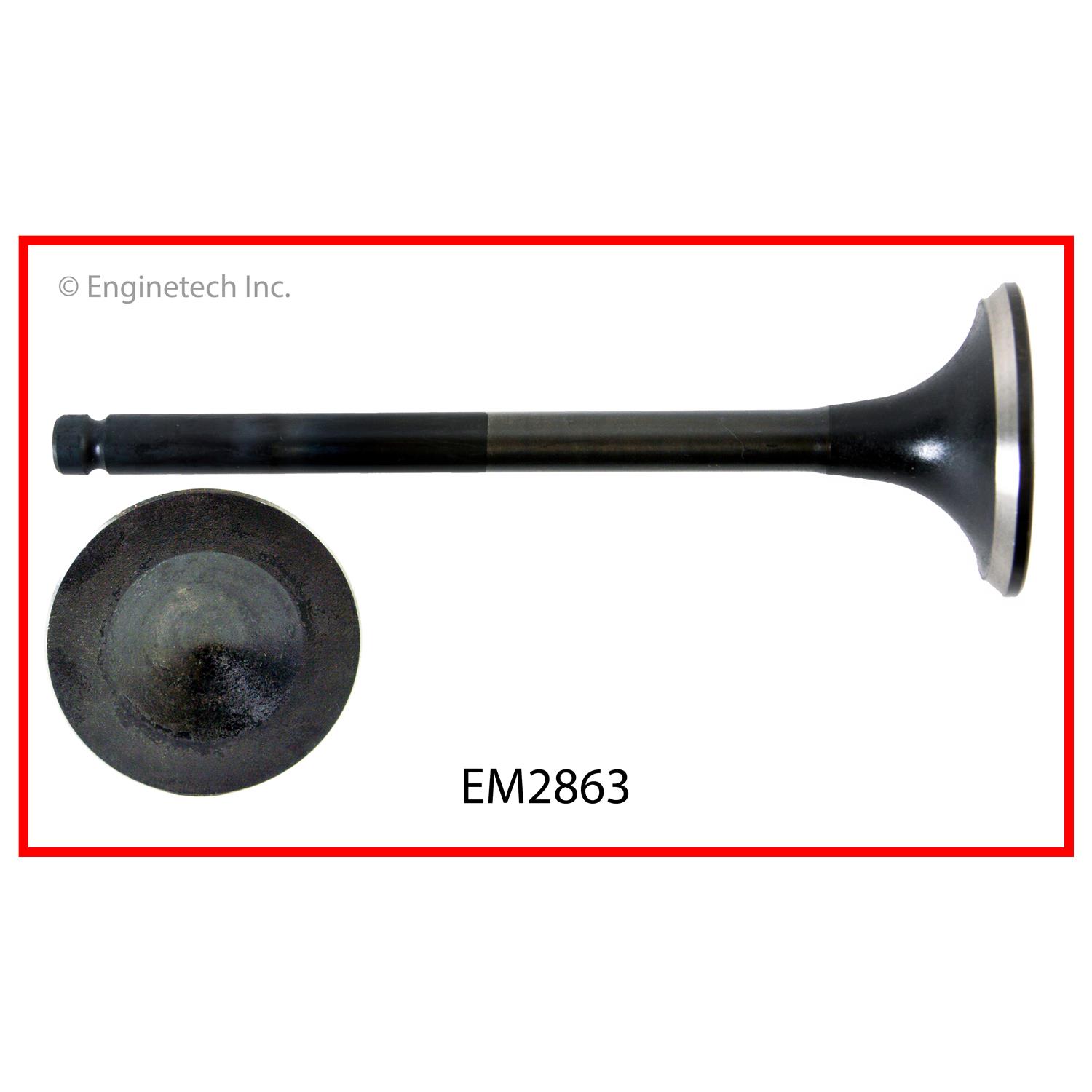 Enginetech Engine Exhaust Valve - EM2863