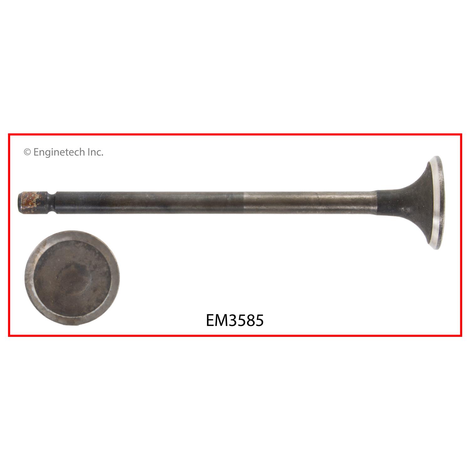 Enginetech Engine Exhaust Valve - EM3585