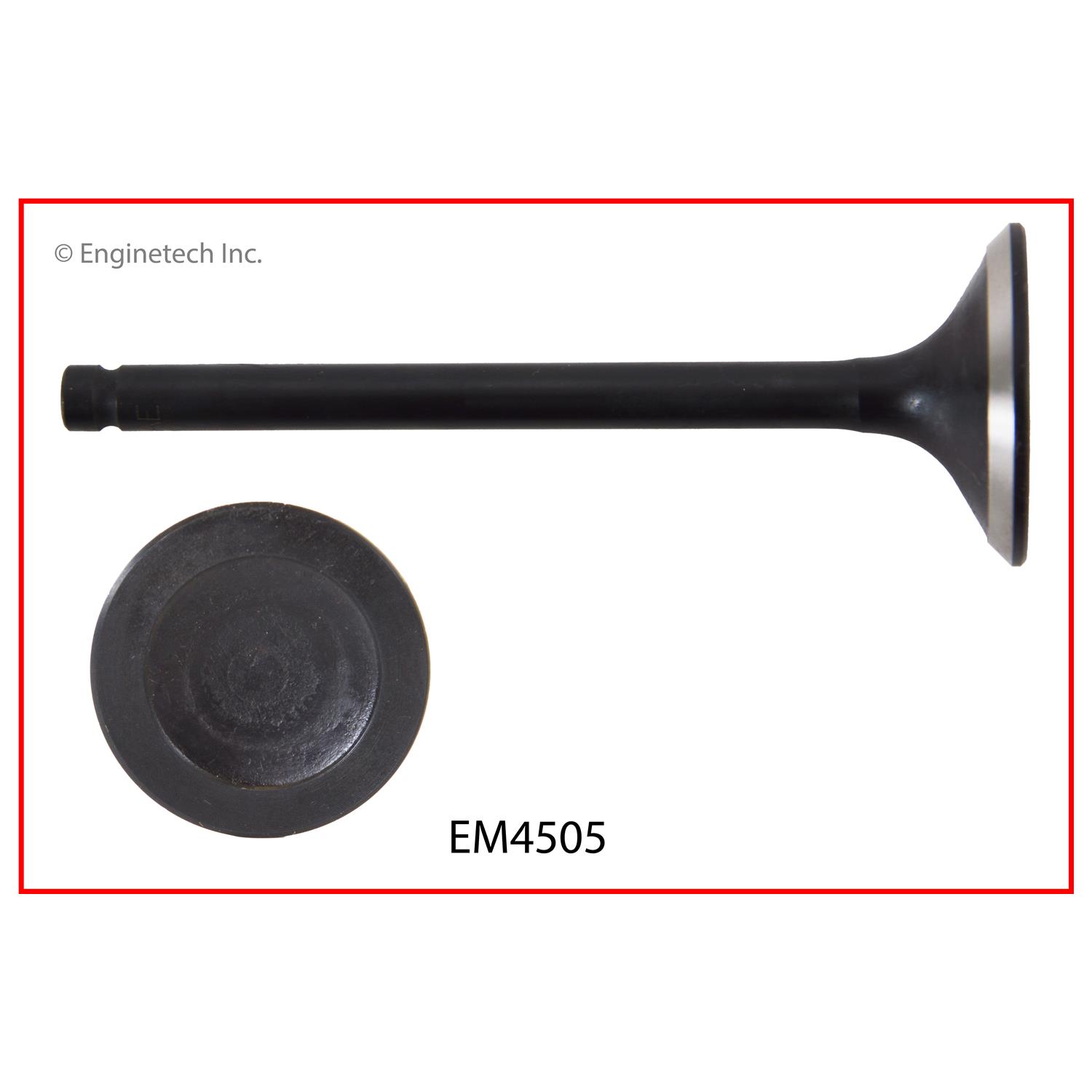 Enginetech Engine Exhaust Valve - EM4505