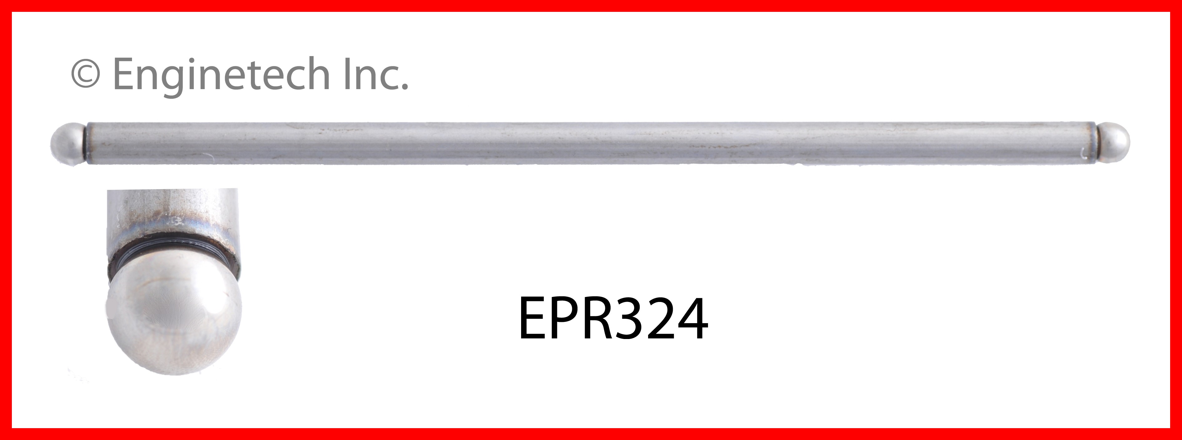 Enginetech Engine Push Rod - 4 Pack - EPR324