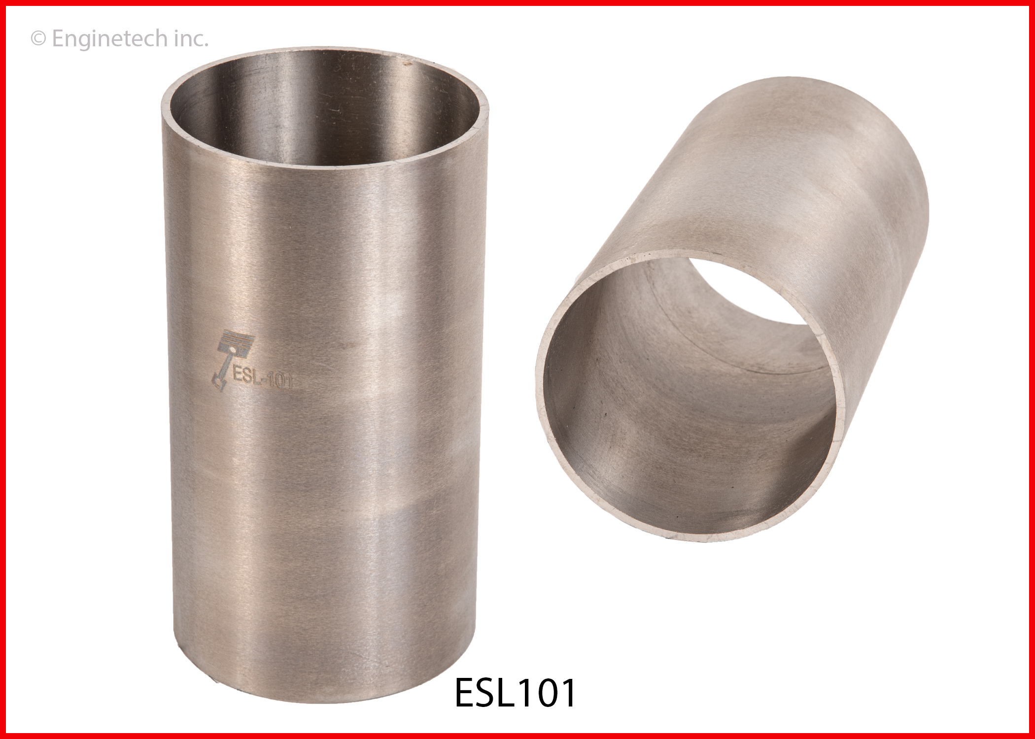 Enginetech Engine Single Cylinder Liner- Machining Required - ESL101