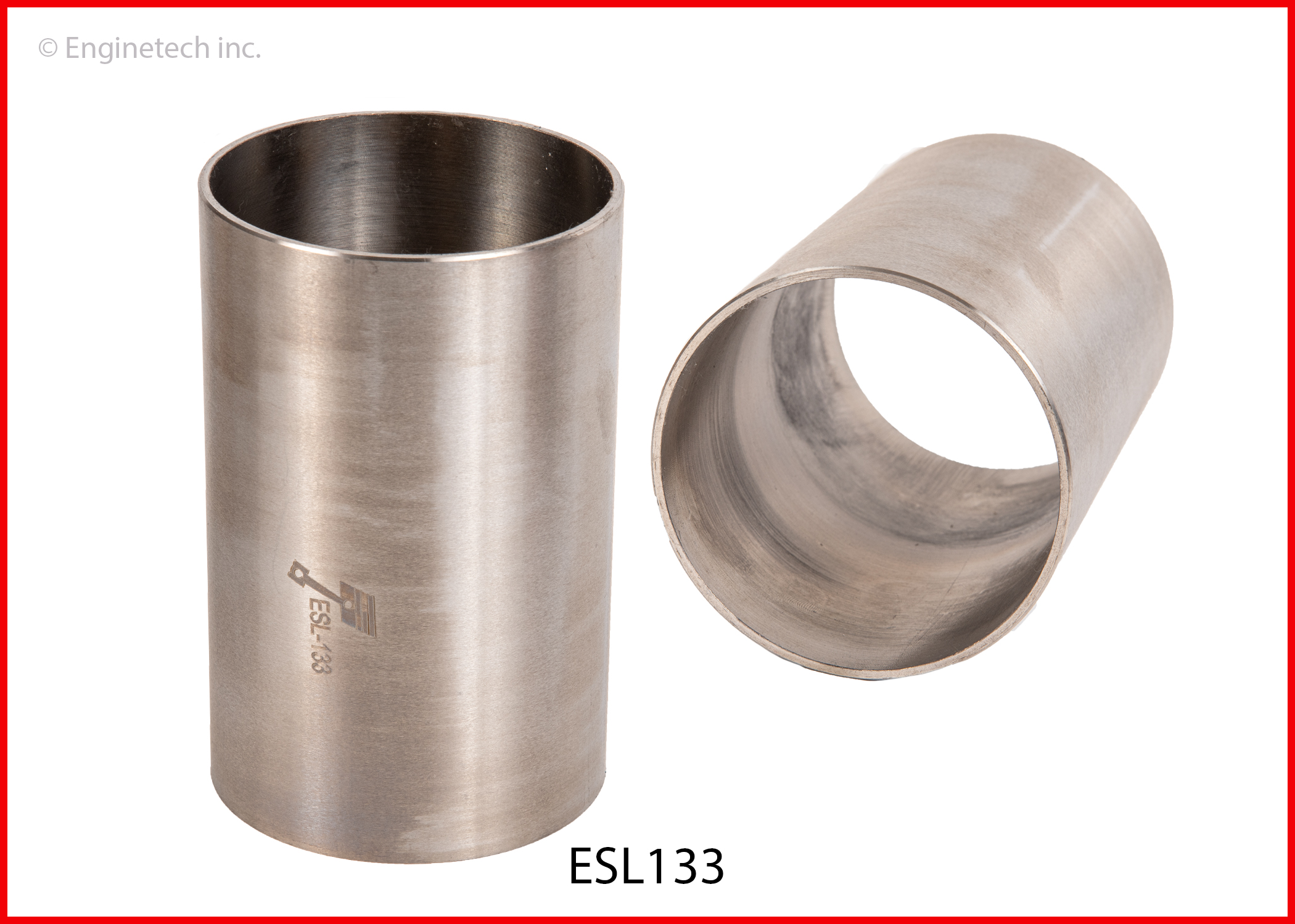 Enginetech Engine Single Cylinder Liner- Machining Required - ESL133