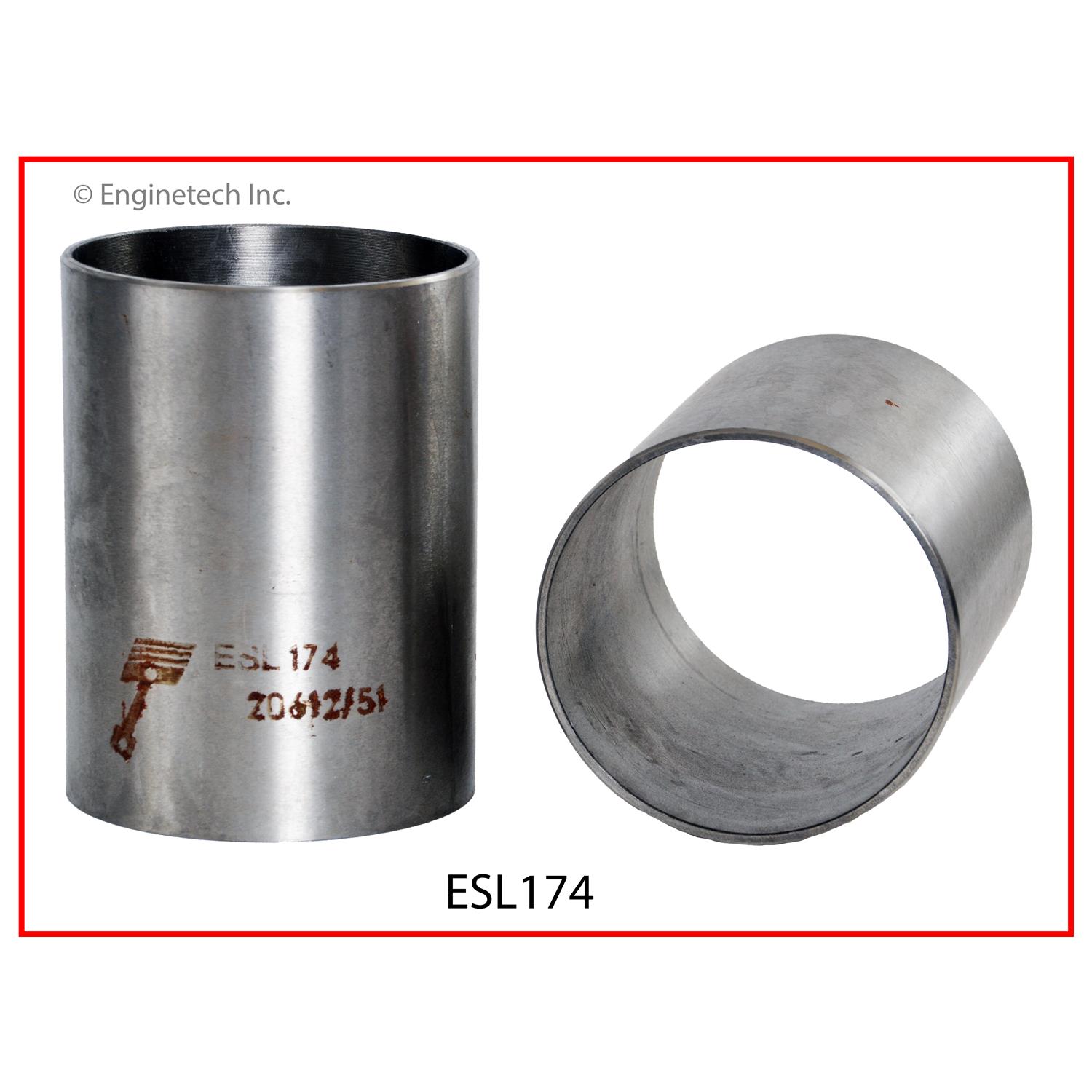 Enginetech Engine Single Cylinder Liner- Machining Required - ESL174