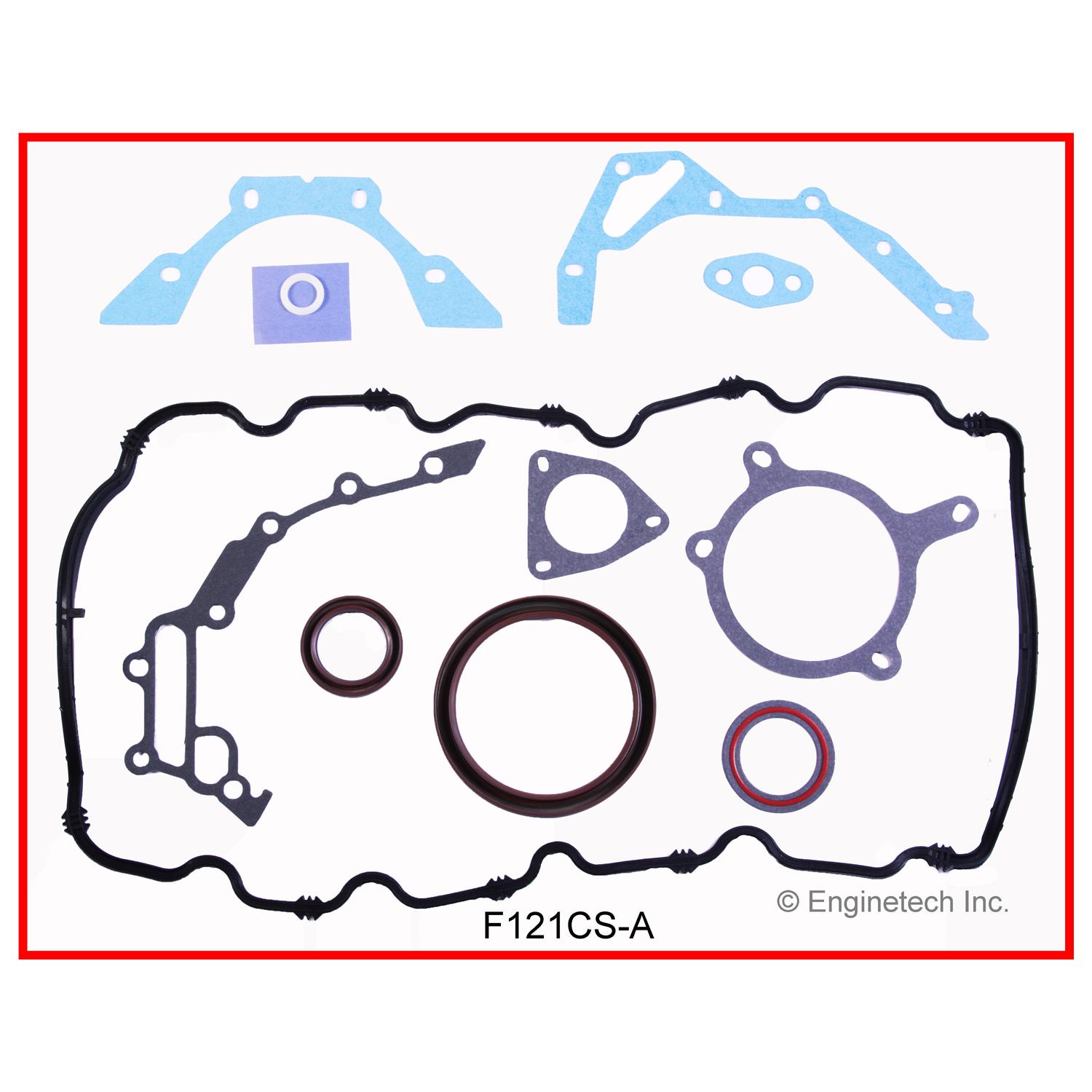 Enginetech Engine Lower End Gasket Set Ford Car and Truck - F121CS-A