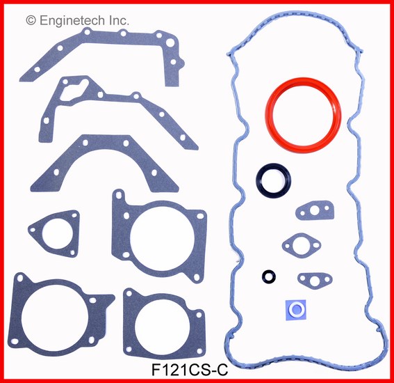 Enginetech Engine Lower End Gasket Set Ford Car and Truck - F121CS-C