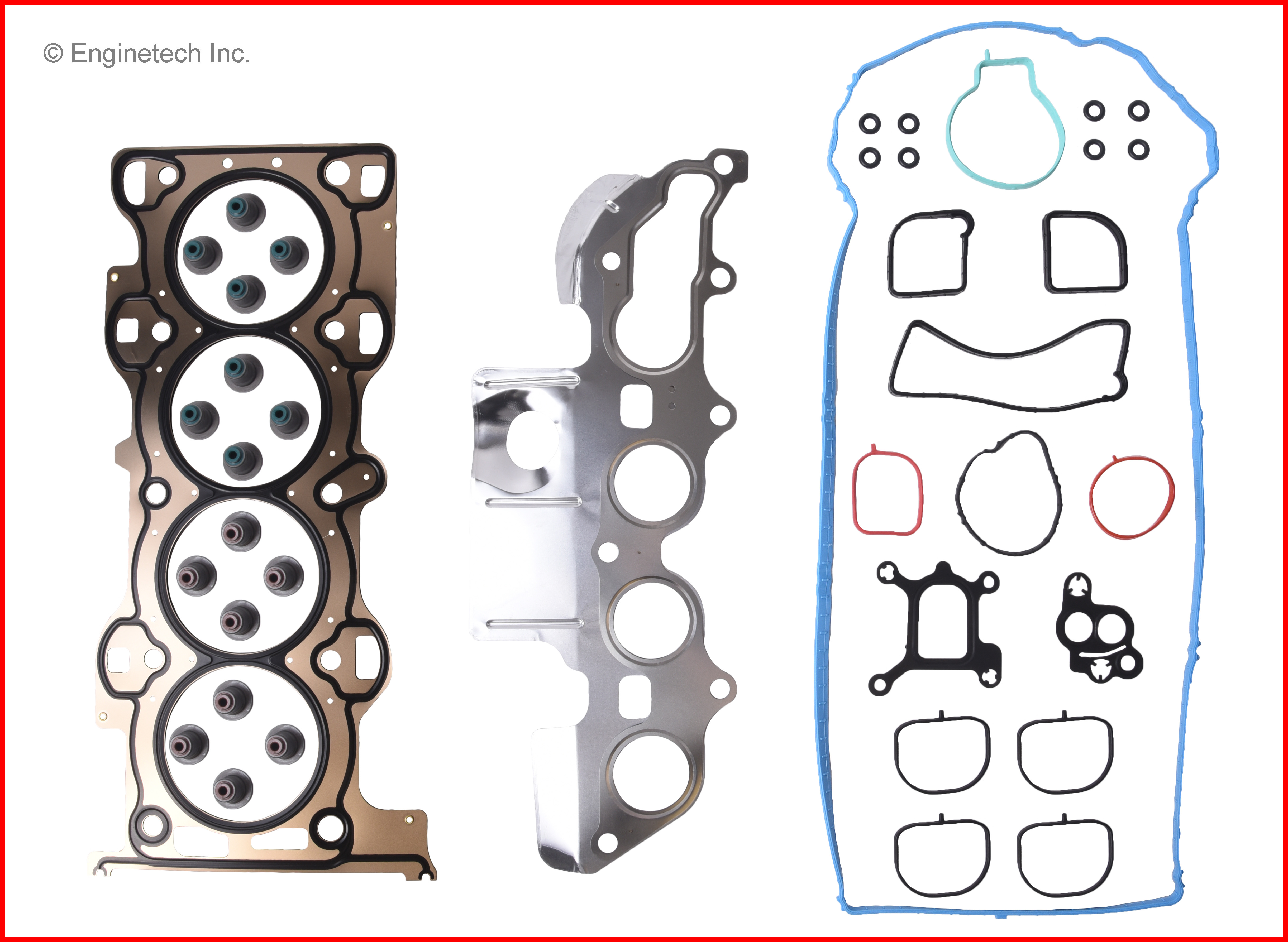 Enginetech Engine Cylinder Head Gasket Set - Ford Car and Truck - F121HS-K
