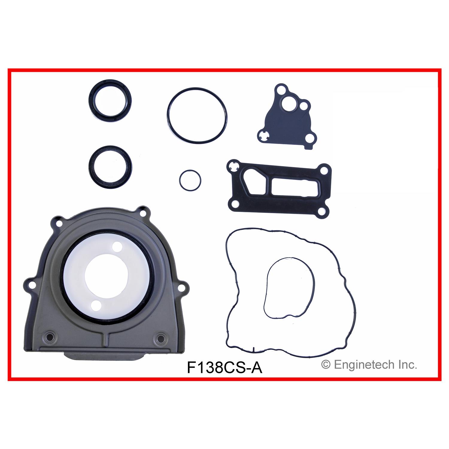 Enginetech Engine Lower End Gasket Set Ford Car and Truck - F138CS-A