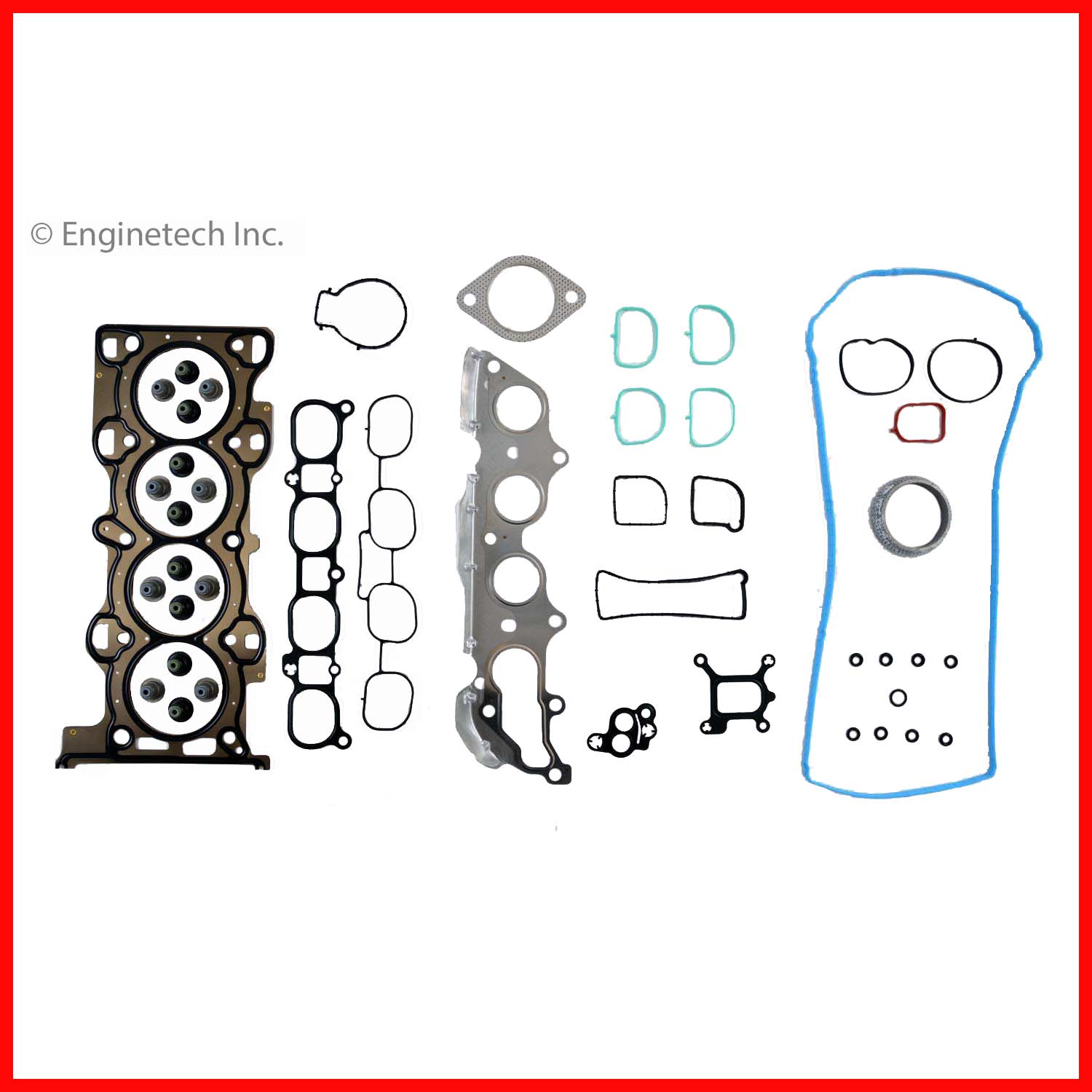 Enginetech Engine Cylinder Head Gasket Set - Ford Car and Truck - F138HS-S