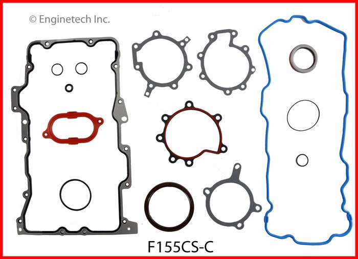 Enginetech Engine Lower End Gasket Set Ford Car and Truck - F155CS-C