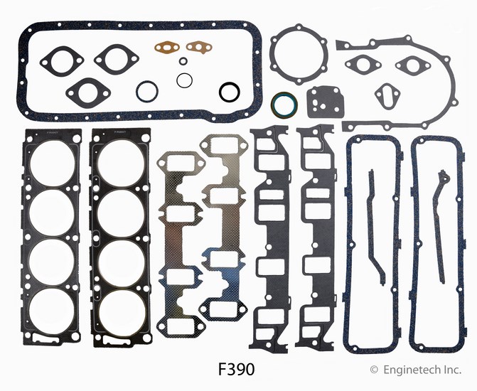 Enginetech Rebuilders Engine Full Gasket Set Ford Car and Truck - F390