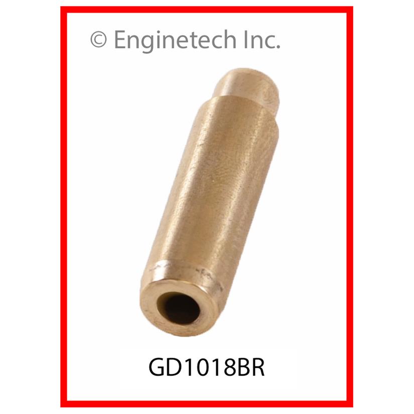 Enginetech Engine Valve Guide - Brass - 4 Pack - GD1018BR
