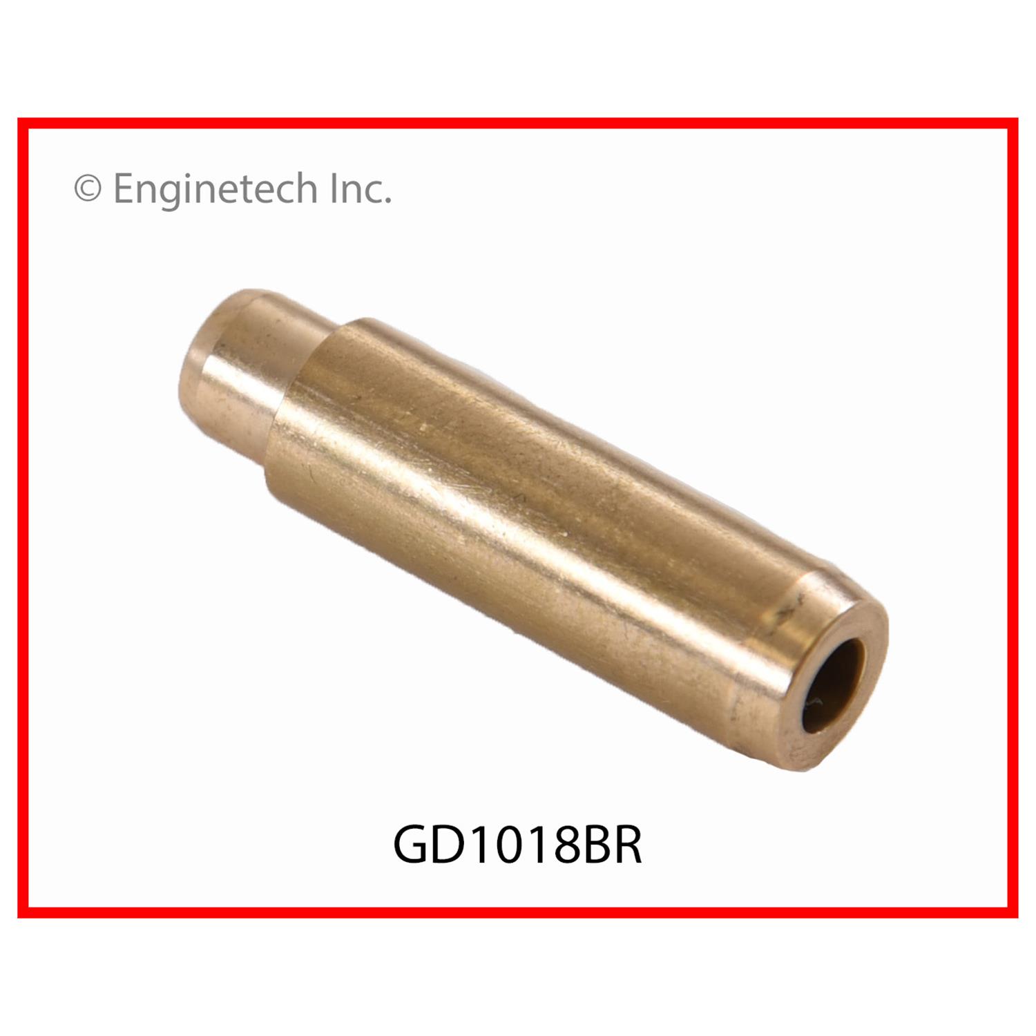 Enginetech Engine Valve Guide - Brass - 4 Pack - GD1018BR