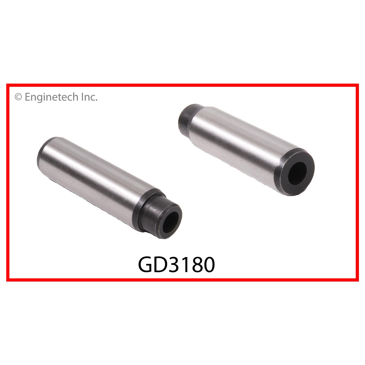 Enginetech Engine Valve Guide - 4 Pack - GD3180