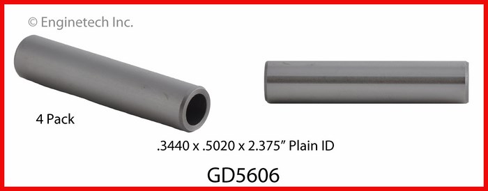 Enginetech Engine Valve Guide - 4 Pack - GD5606