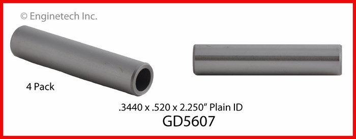 Enginetech Engine Valve Guide - 4 Pack - GD5607