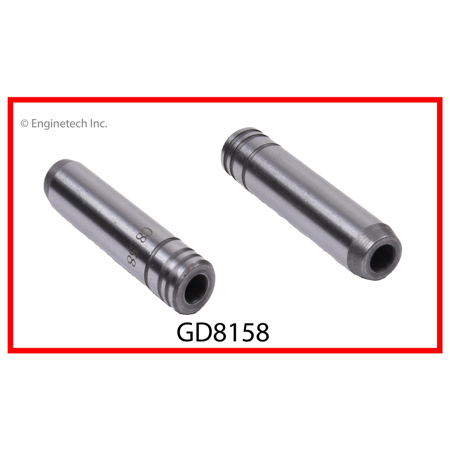 Enginetech Engine Valve Guide - 4 Pack - GD8158