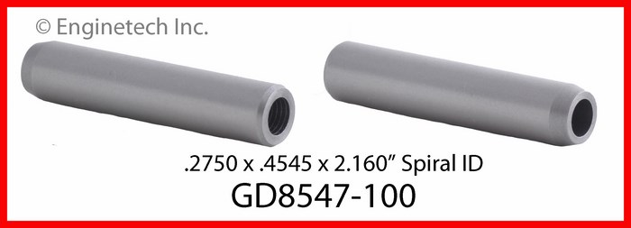 Enginetech Engine Valve Guide - 100 Pack - GD8547-100