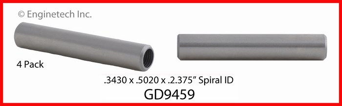 Enginetech Engine Valve Guide - 4 Pack - GD9459