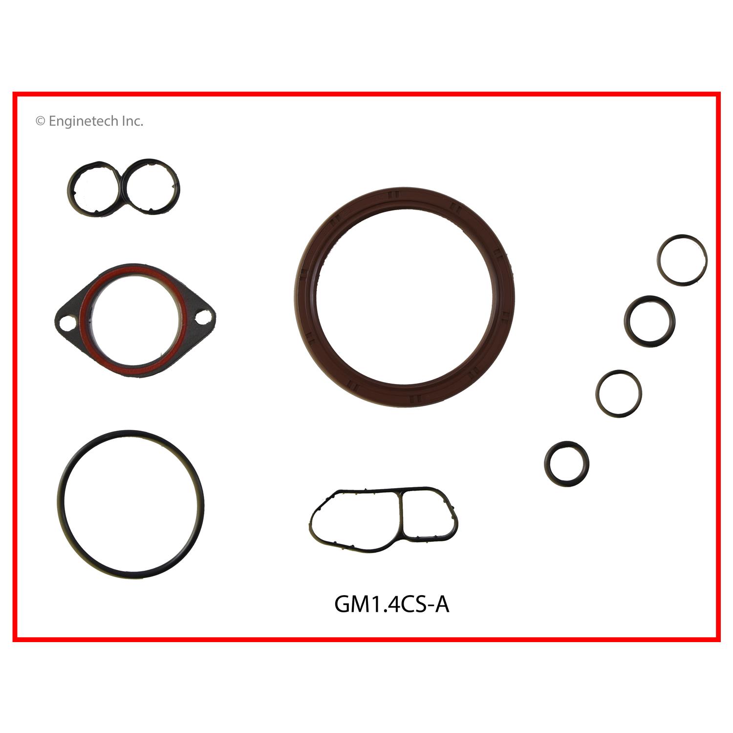 Enginetech Engine Lower End Gasket Set GMC / Chevrolet Car and Truck - GM1.4CS-A