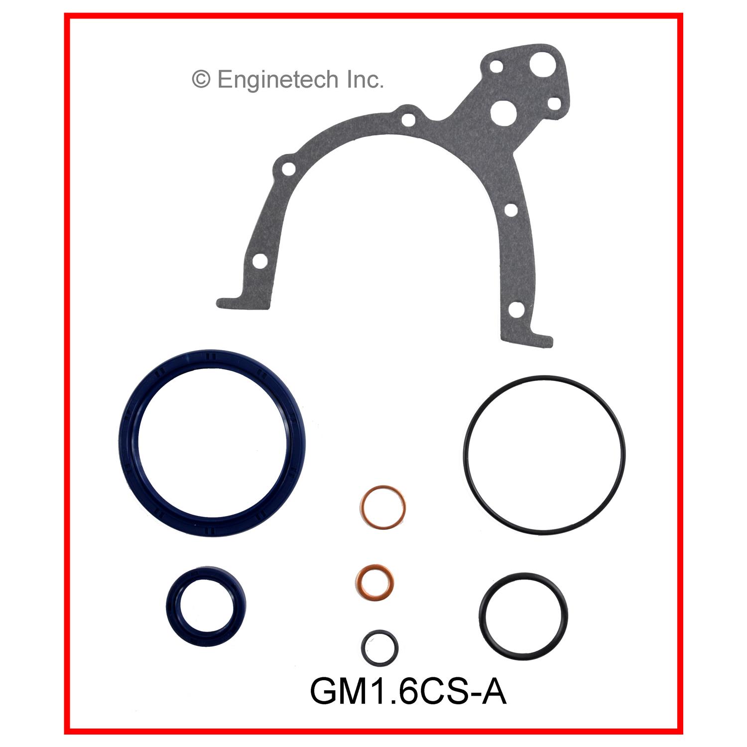 Enginetech Engine Full Gasket Set - GMC / Chevrolet Car and Truck - GM1.6K-2