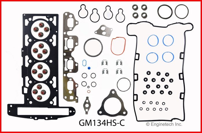 Enginetech Engine Cylinder Head Gasket Set - GMC / Chevrolet Car and Truck - GM134HS-C