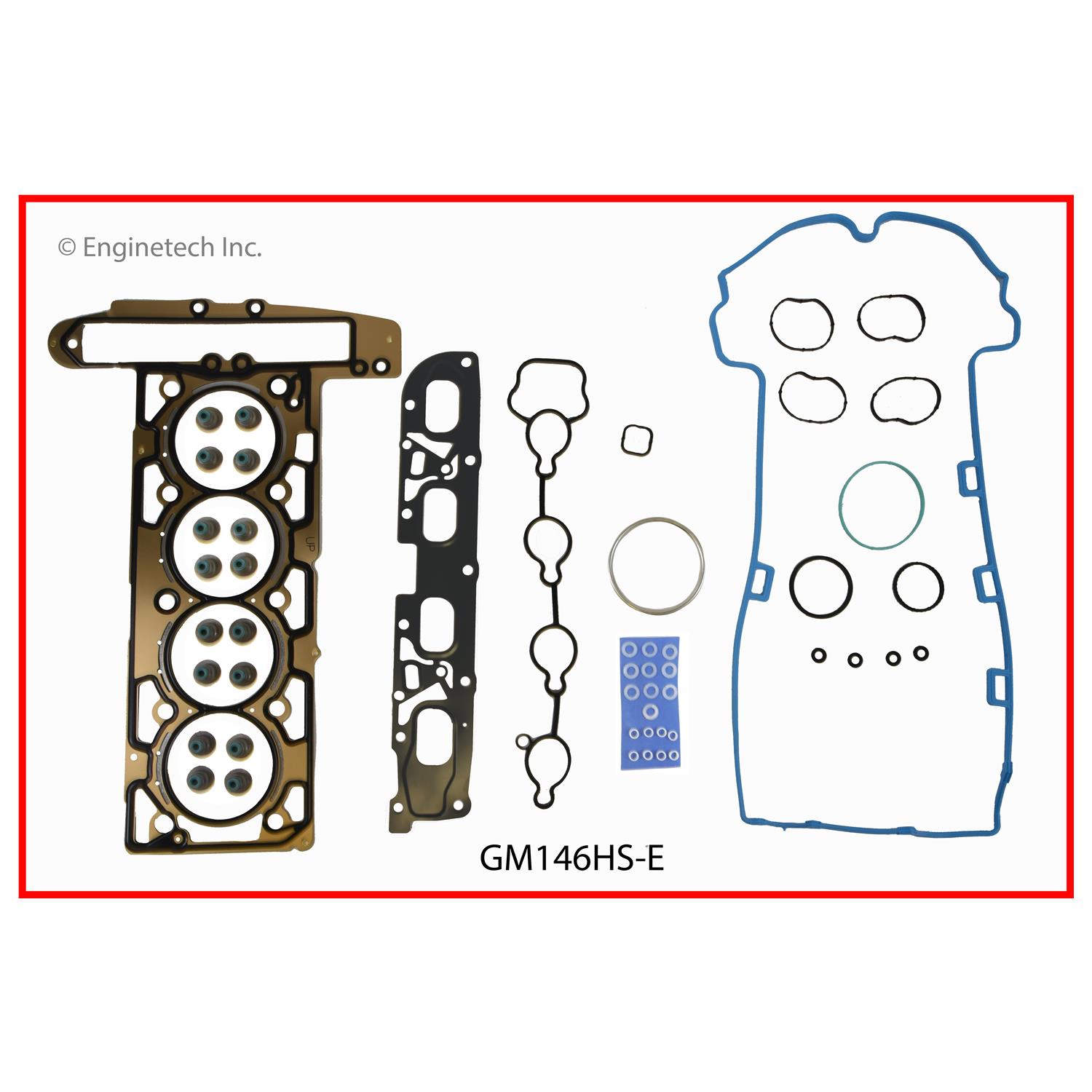 Enginetech Engine Cylinder Head Gasket Set - GMC / Chevrolet Car and Truck - GM146HS-E