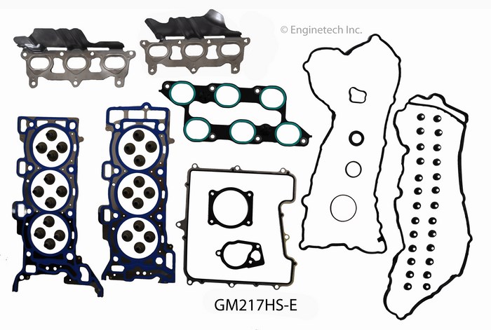 Enginetech Engine Cylinder Head Gasket Set - GMC / Chevrolet Car and Truck - GM217HS-E
