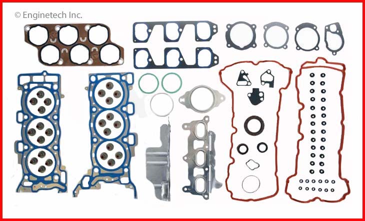 Enginetech Engine Cylinder Head Gasket Set - GMC / Chevrolet Car and Truck - GM217HS-M