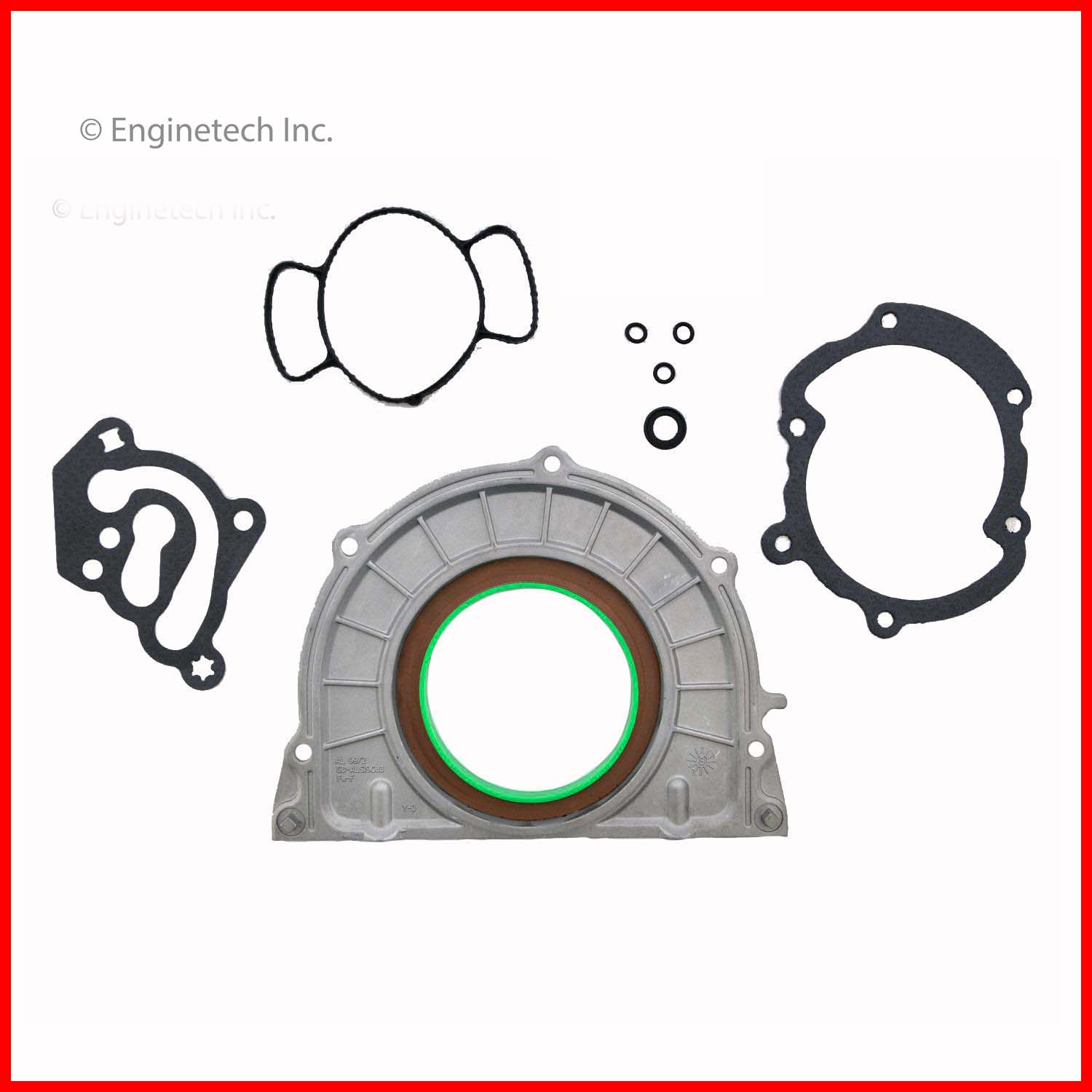 Enginetech Engine Full Gasket Set - GMC / Chevrolet Car and Truck - GM217K-10