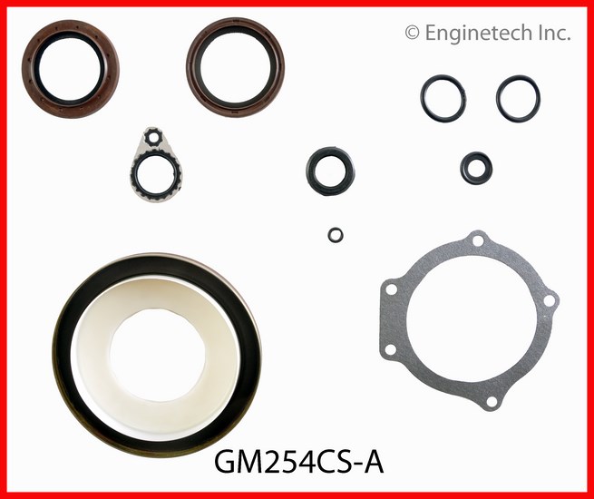 Enginetech Engine Lower End Gasket Set GMC / Chevrolet Car and Truck - GM254CS-A