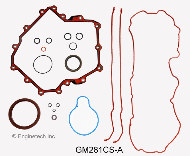 Enginetech Engine Lower End Gasket Set GMC / Chevrolet Car and Truck - GM281CS-A