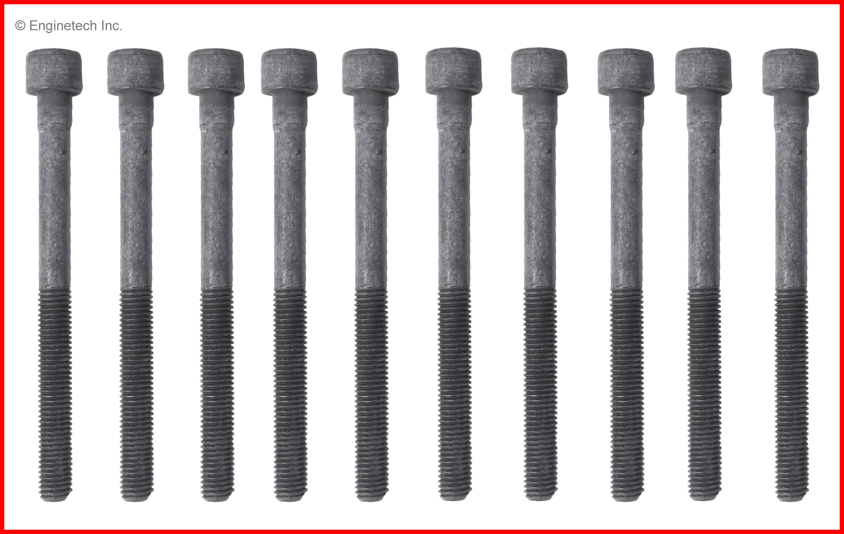 Enginetech Engine Head Bolt Set- For One Cylinder - HB109