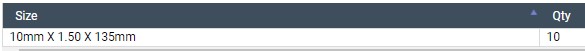 Enginetech Engine Head Bolt Set- For One Cylinder - HB193
