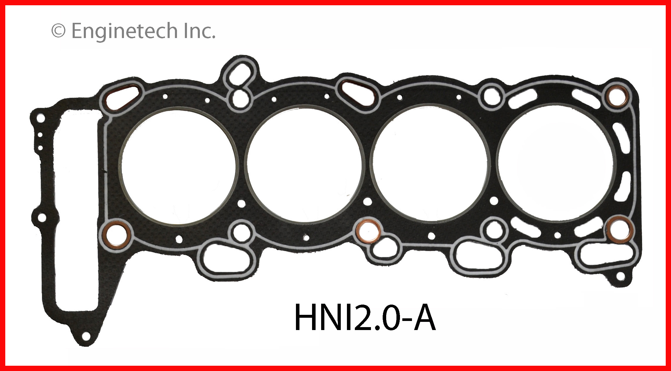 Enginetech Engine Cylinder Head Gasket- Nissan Car and Truck - HNI2.0-A
