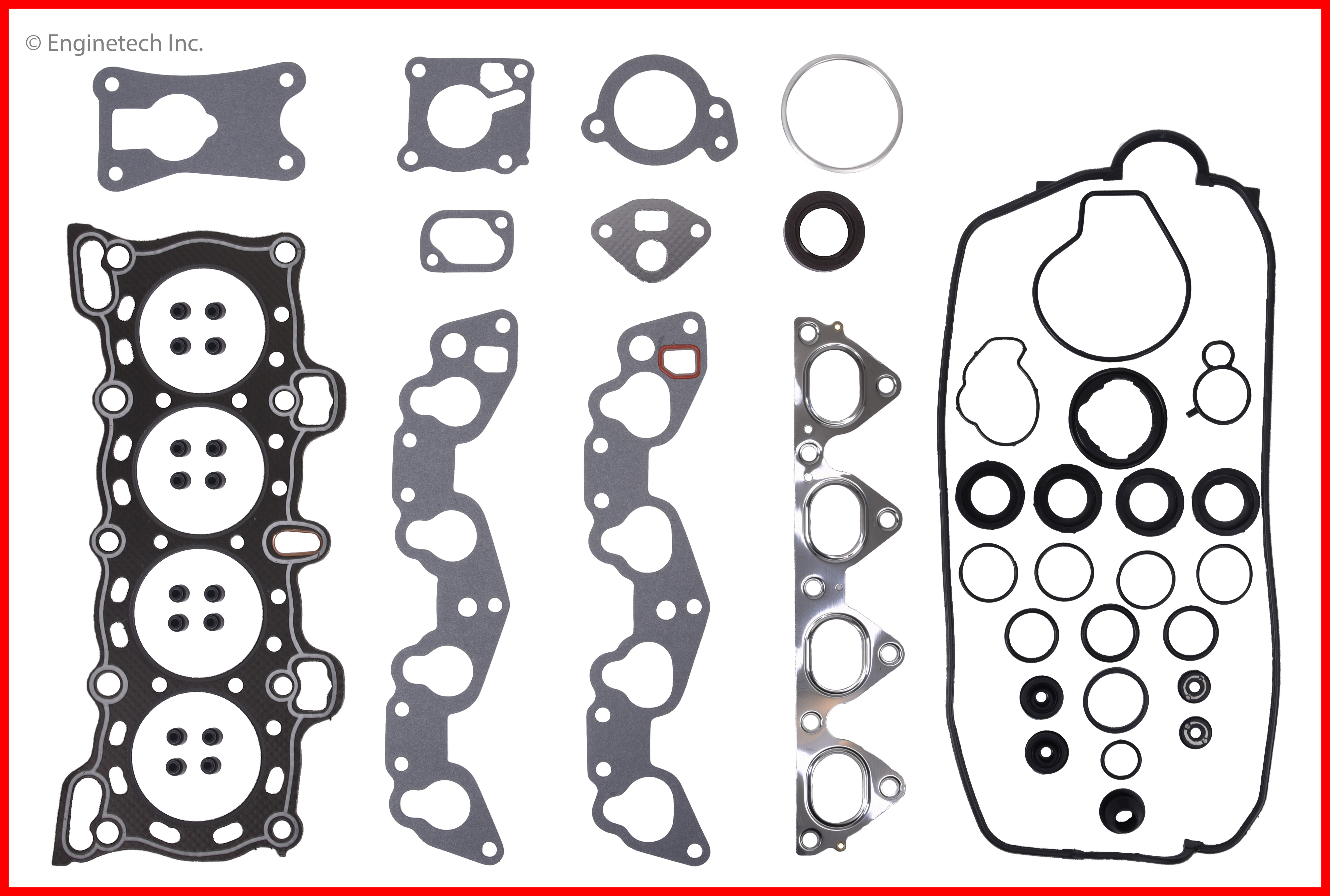 Enginetech Engine Cylinder Head Gasket Set - Honda Car and Truck - HO1.5HS-F