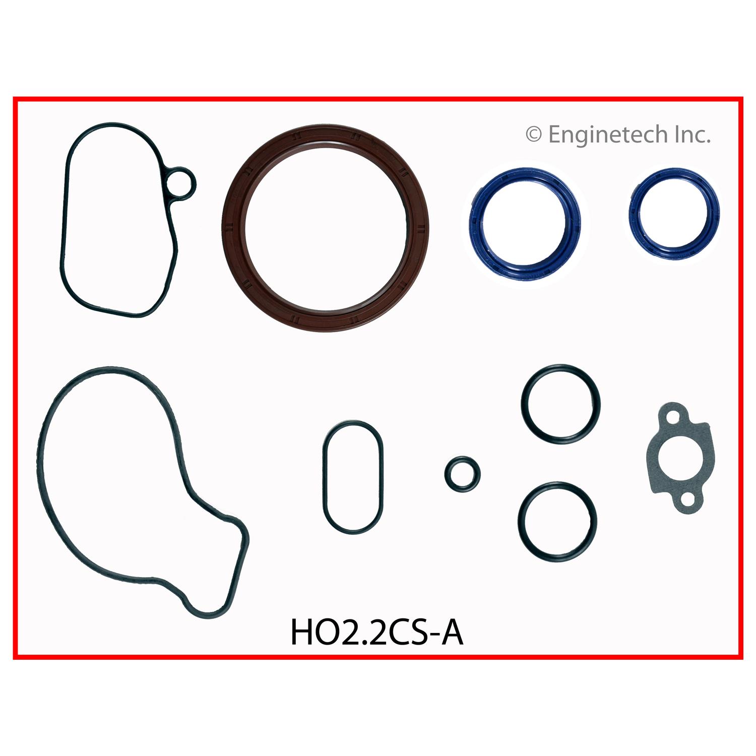 Enginetech Engine Lower End Gasket Set Honda Car and Truck - HO2.2CS-A