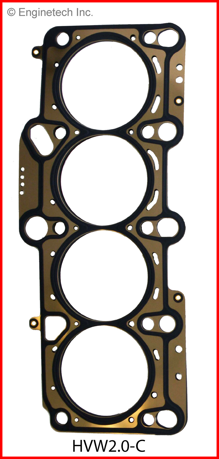 Enginetech Engine Cylinder Head Gasket- Volkswagen Car and Truck - HVW2.0-C