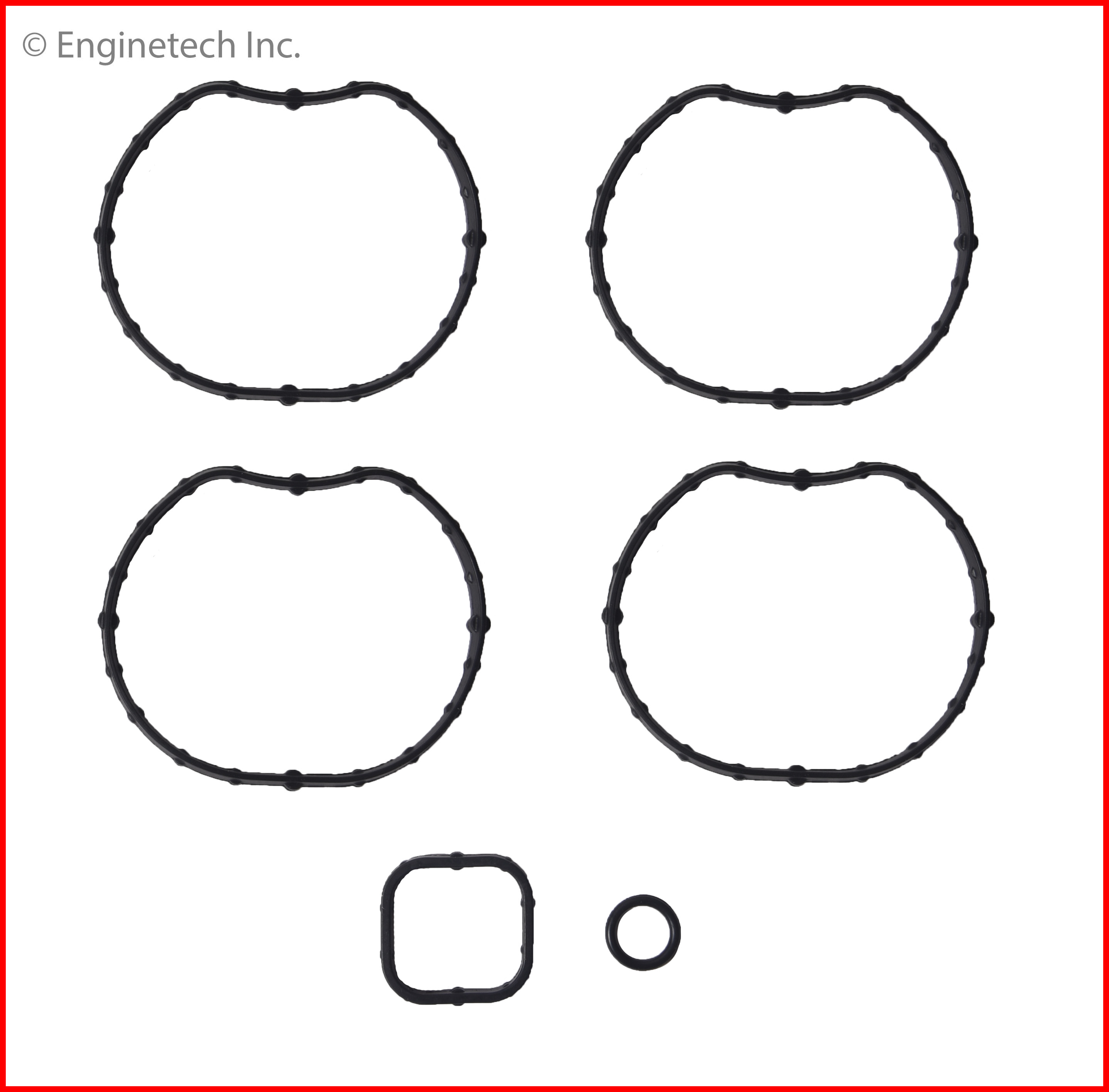 Enginetech Engine Intake Manifold Gasket - GMC / Chevrolet Car and Truck - IC146-A