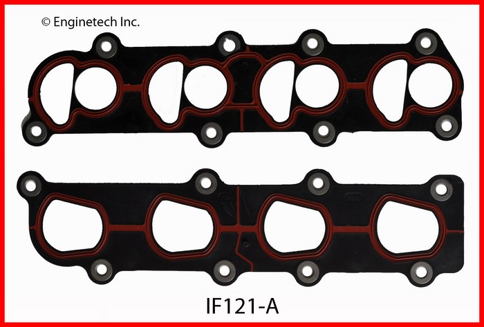 Enginetech Engine Intake Manifold Gasket - Ford Car and Truck - IF121-A