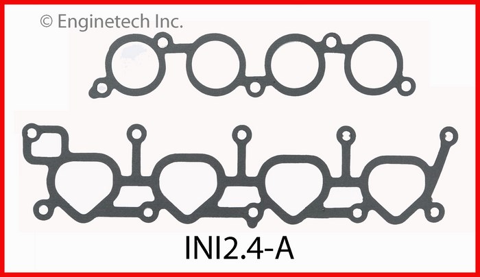 Enginetech Engine Intake Manifold Gasket - Nissan Car and Truck - INI2.4-A