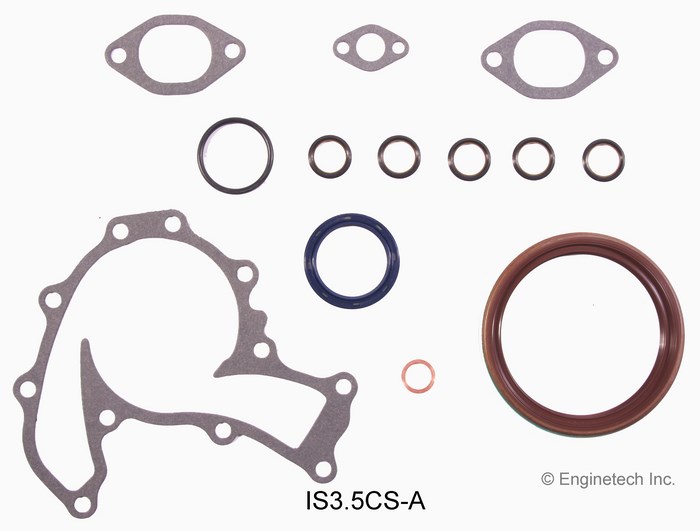 Enginetech Engine Lower End Gasket Set Isuzu Car and Truck - IS3.5CS-A