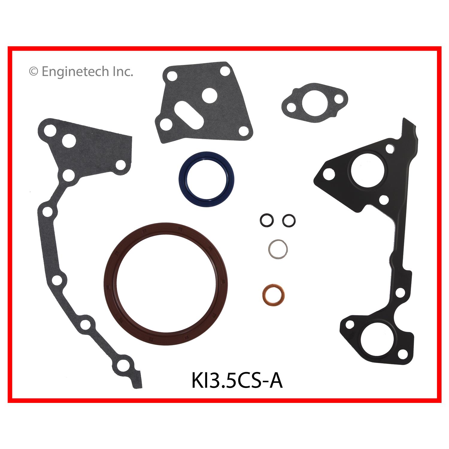 Enginetech Engine Lower End Gasket Set Kia Car and Truck - KI3.5CS-A
