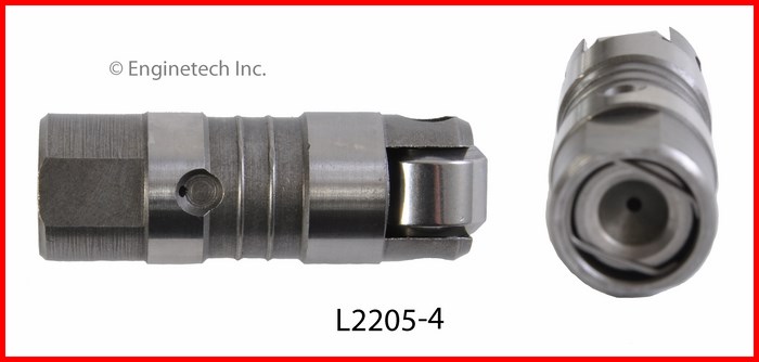 Enginetech Engine Valve Lifter - 4 Pack - L2205-4