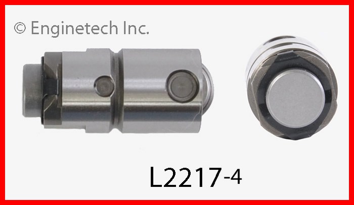Enginetech Engine Valve Lifter - 4 Pack - L2217-4