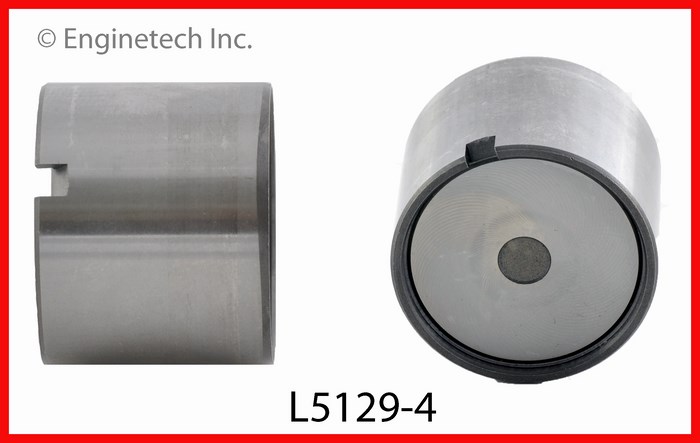 Enginetech Engine Valve Lifter - 4 Pack - L5129-4