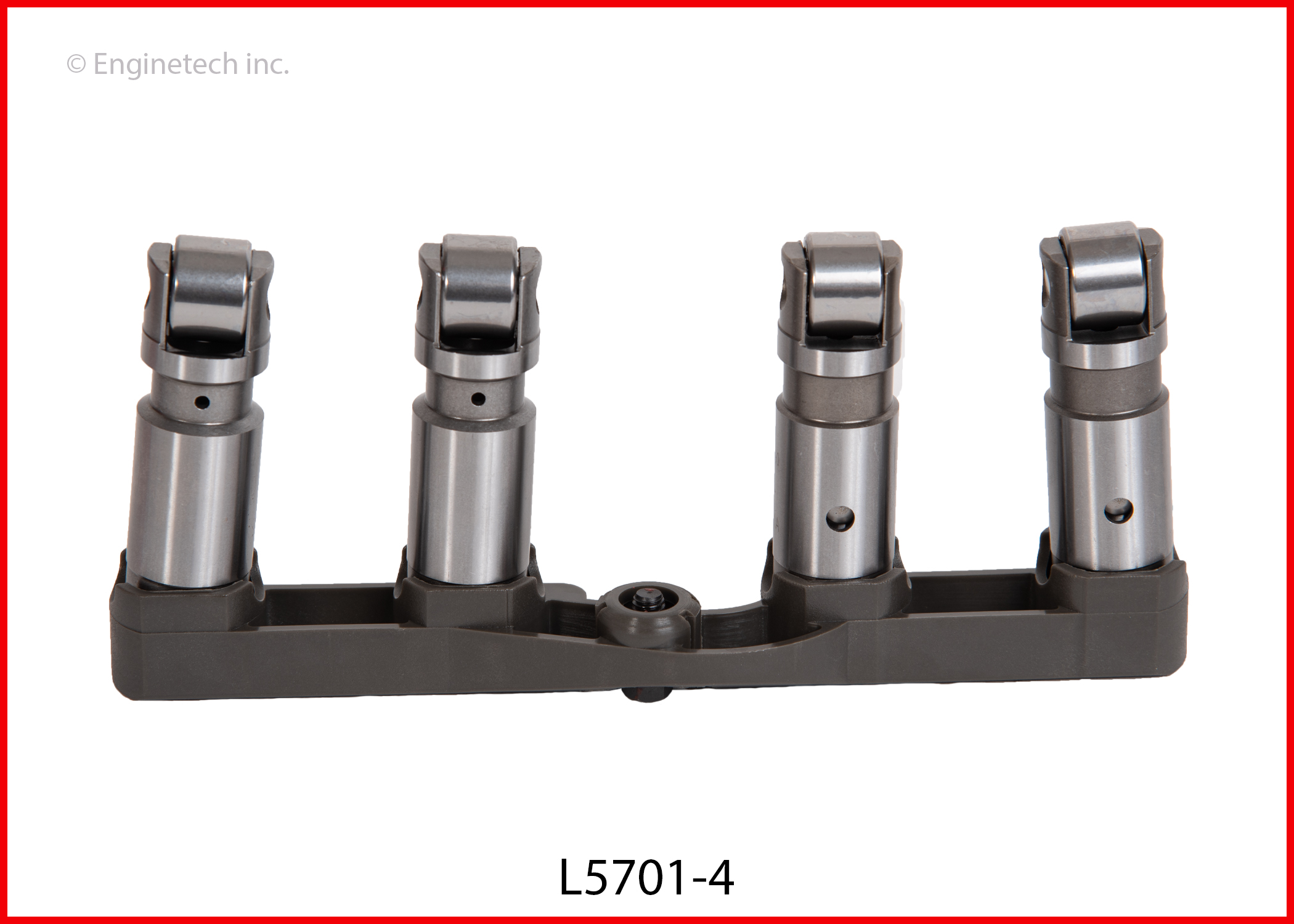 Enginetech Engine Valve Lifter - 4 Pack - L5701-4