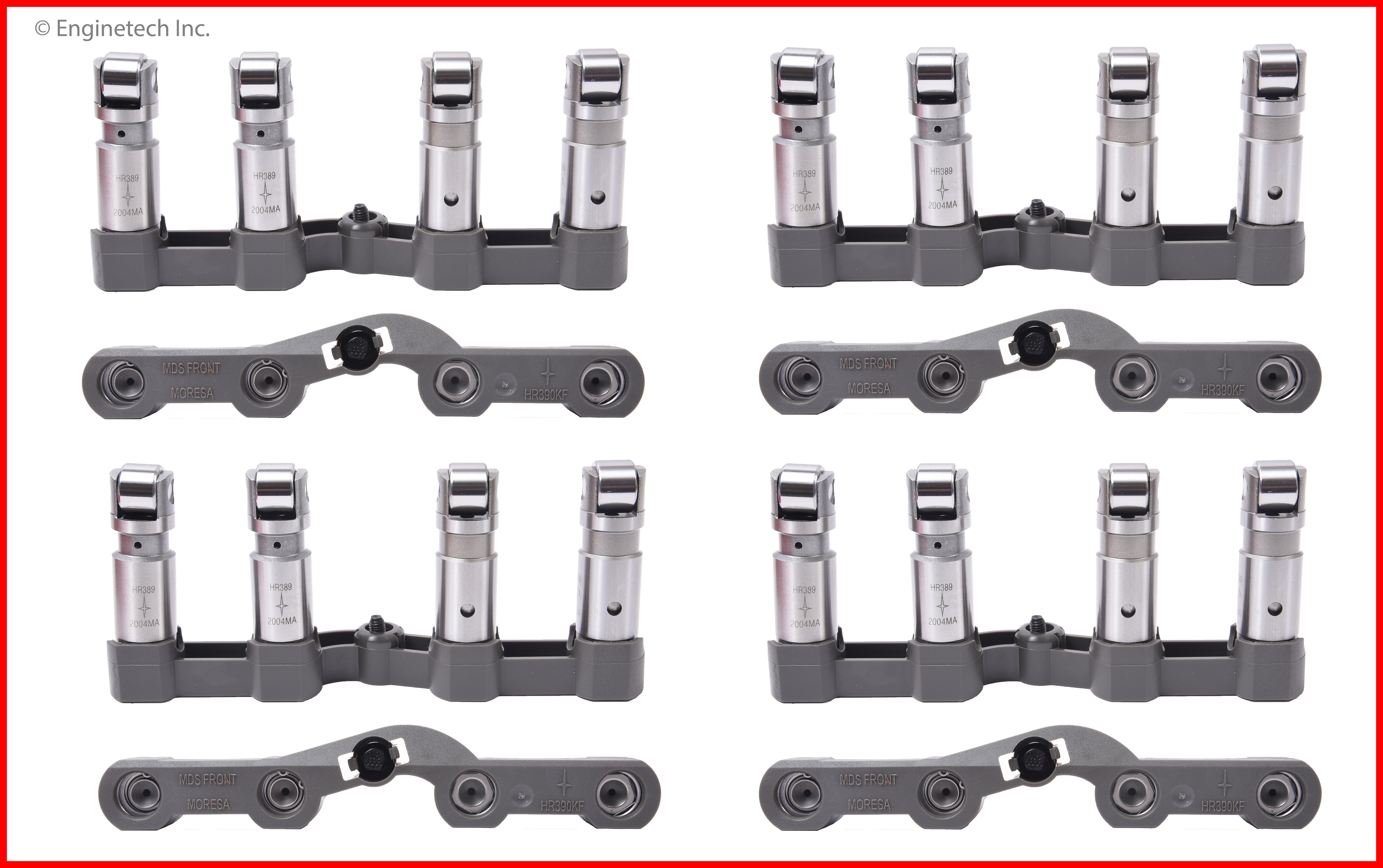 Enginetech Engine Valve Lifter - 16 Pack - L5701K-16