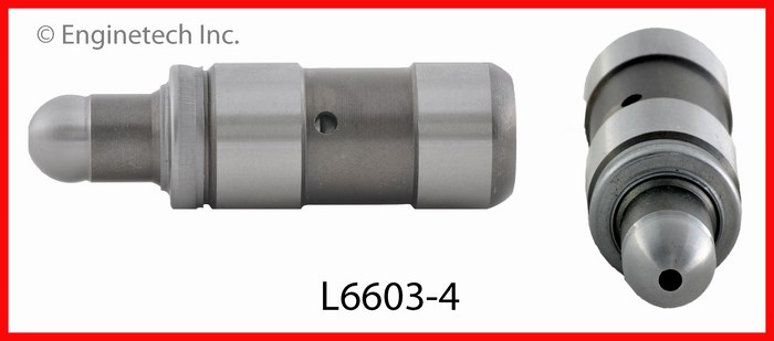 Enginetech Engine Valve Lifter - 4 Pack - L6603-4