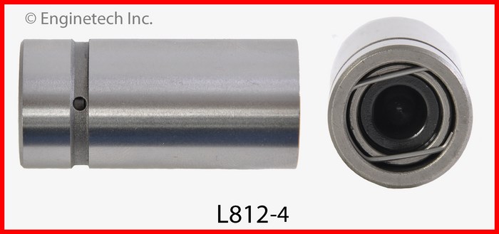 Enginetech Engine Valve Lifter - 4 Pack - L812-4