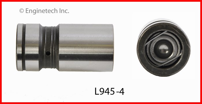 Enginetech Engine Valve Lifter - 4 Pack - L945-4